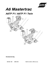 ESAB A6 Mastertrac Användarmanual