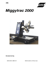 ESAB Miggytrac 2000 Användarmanual
