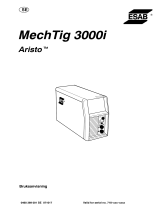 ESAB MechTig 3000i Aristo MechTig 3000i Användarmanual