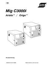 ESAB Mig C3000i - Origo™ Mig C3000i Användarmanual