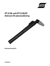 ESAB PT 31XL Användarmanual