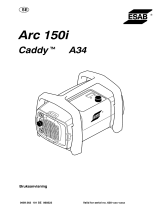 ESAB Caddy® Arc 150i A34 Användarmanual