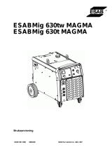ESAB ESABMig 630tw Magma Användarmanual