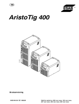 ESAB AristoTig 400 Användarmanual