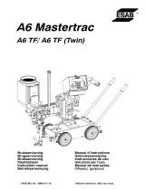ESAB A6 Automatic welding machines Användarmanual