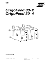 ESAB Origo™Feed 30-4 Användarmanual