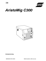 ESAB AristoMig C300 Användarmanual
