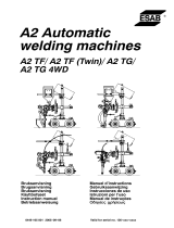 ESAB A2 Automatic welding machines Användarmanual
