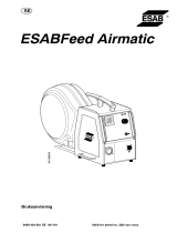 ESAB Feed Airmatic Användarmanual