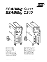ESAB ESABMig C280 Användarmanual