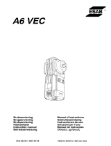 ESAB A6 VEC Användarmanual