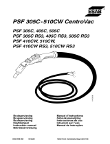ESAB PSF 510CW RS3 Användarmanual