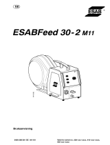ESAB Feed 30-2 M11 Användarmanual