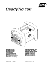 ESAB Caddy®Tig 150 Användarmanual