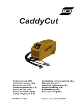 ESAB CaddyCut Användarmanual