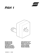 ESAB PAH 1 Användarmanual