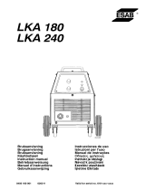 ESAB LKA 180 Användarmanual