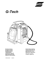 ESAB G Tech Användarmanual