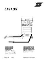 ESAB LPH 35 Användarmanual