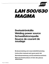 ESAB LAH 500 Användarmanual