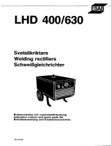 ESAB LHD 400, LHD 630 Användarmanual