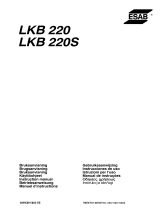 ESAB LKB 220S Användarmanual