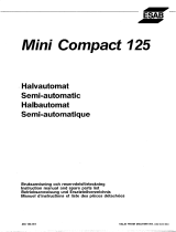 ESAB Mini Compact Användarmanual