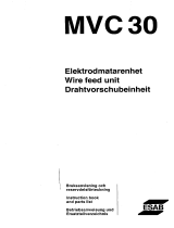 ESAB MVC 30 Användarmanual