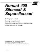 ESAB Nomad 400 Silenced & Supersilenced Användarmanual