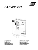 ESAB LAF 630 Användarmanual