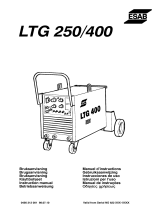 ESAB LTG 250 Användarmanual