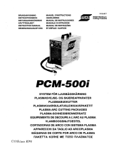 ESAB PCM 500i Användarmanual
