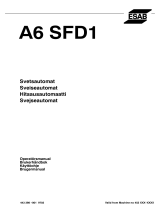 ESAB A6 SFD1 Användarmanual