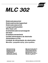 ESAB MLC 302 Användarmanual