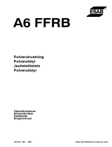 ESAB A6 FFRB Användarmanual