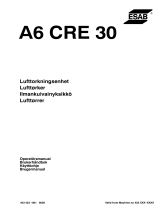 ESAB A6 CRE 30 Användarmanual