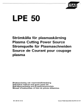 ESAB LPE 50 Användarmanual