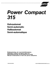 ESAB POWER COMPACT 315 Användarmanual