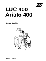 ESAB LUC 400 Användarmanual