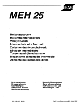 ESAB MEH 25 Användarmanual