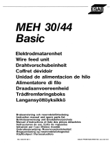 ESAB MEH 30, MEH 44 Basic Användarmanual