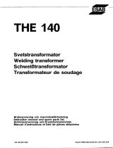 ESAB THE 140 Användarmanual