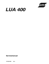 ESAB LUA 400 Användarmanual