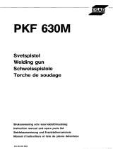 ESAB PKF 630 M Användarmanual