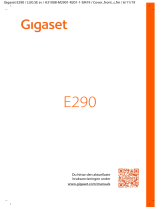 Gigaset E290 Användarguide