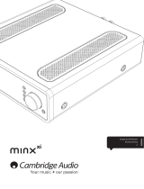 Cambridge Audio Minx Xi Användarmanual