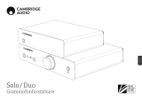 Cambridge Audio Solo/Duo Användarmanual