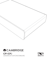 Cambridge Audio CP1/CP2 Användarmanual