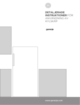 Gorenje R86192W Bruksanvisning