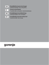 Gorenje VI4_740245F Bruksanvisning